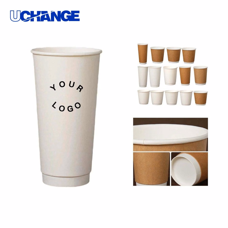 12 oz Insulated Coffee Cups Drinkware with Double Layer Paper