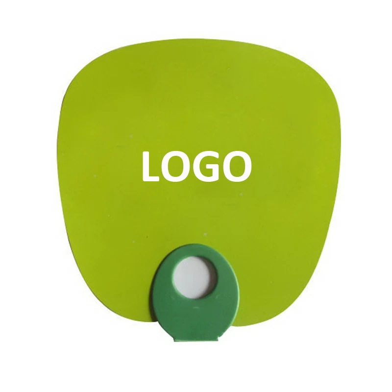 Plastic Hand Fan With O Shape Handle 1