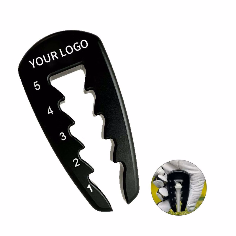 Portable Golf Tee Tool for Swing Alignment