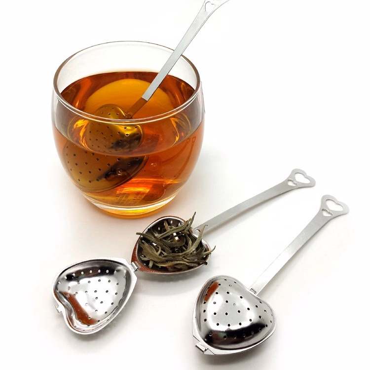 Heart Shaped Stainless Steel Sea Strainer Infuser