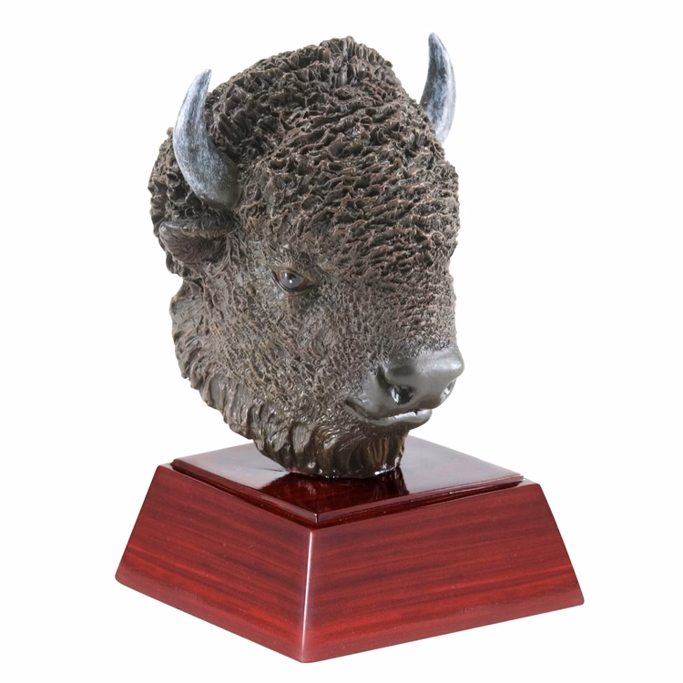 Buffalo/Bison Resin Sculpture