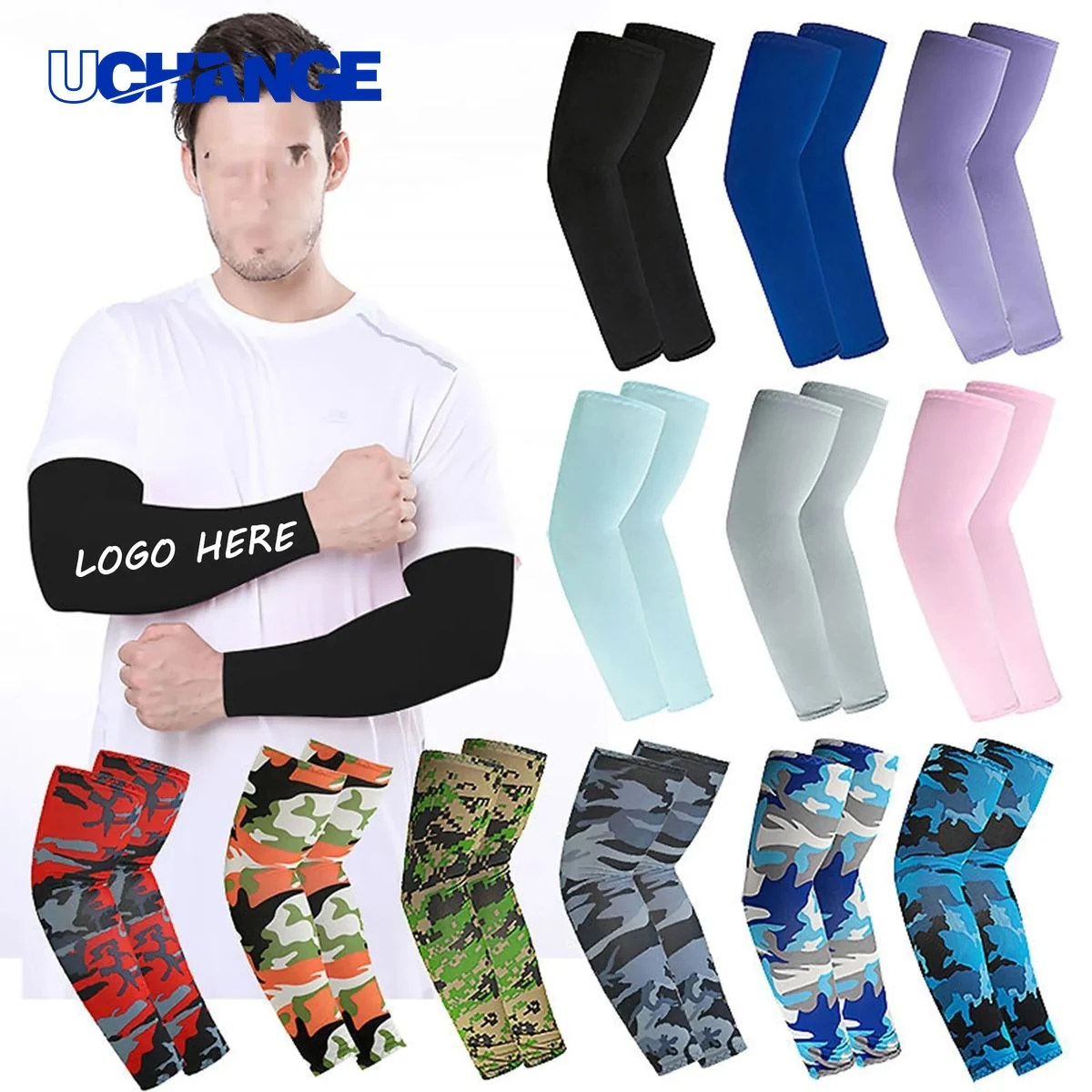 Cooling Arm Sleeves for Sports and Outdoor Use 1
