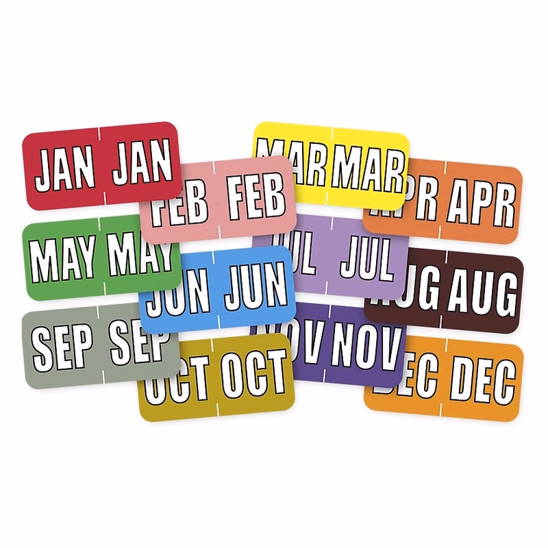 Labels, End Tab Month Aging