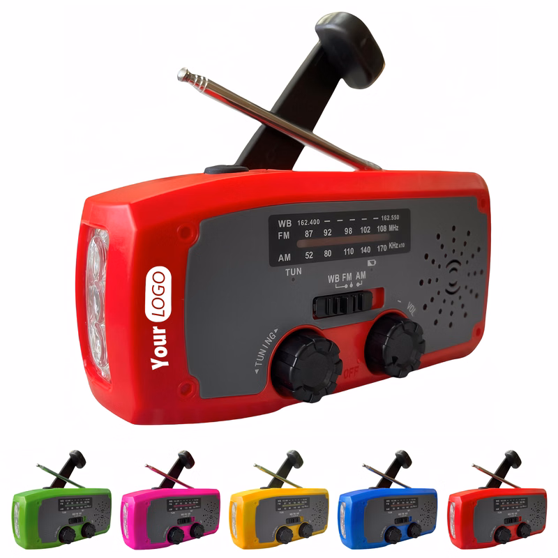 Abs Disaster Prevention And Emergency Radio With Flashlight