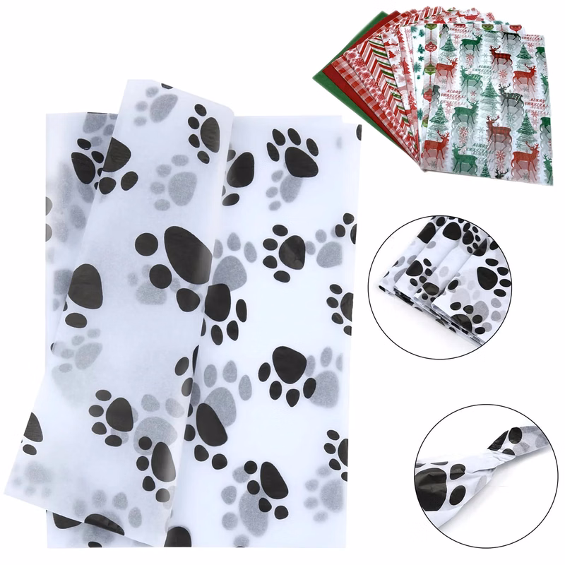 Custom Printed Tissue Paper for Gift Wrapping