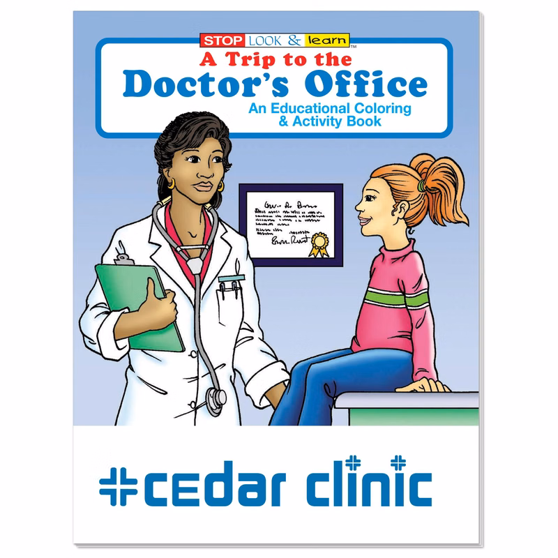 Coloring Book: A Trip to the Doctor's Office