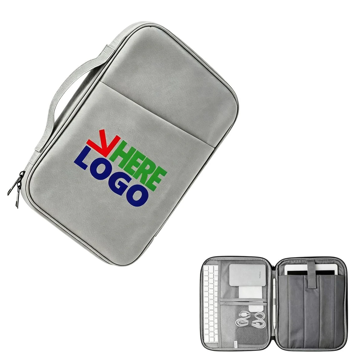 Portable Waterproof Tablet Case With Handle 1