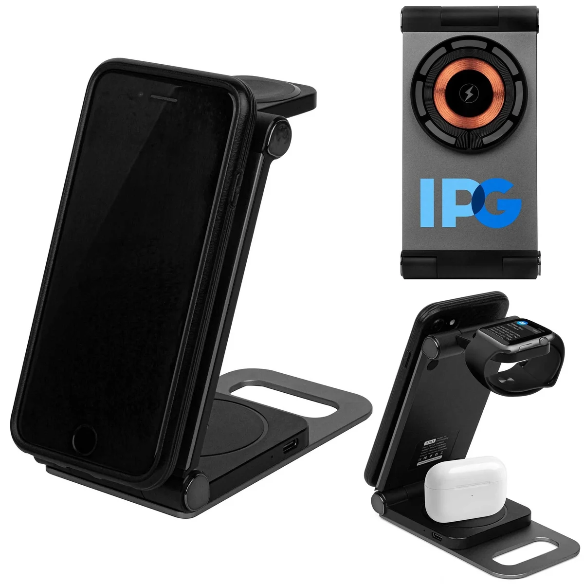 3 in 1 Foldable Travel Wireless Charger 1