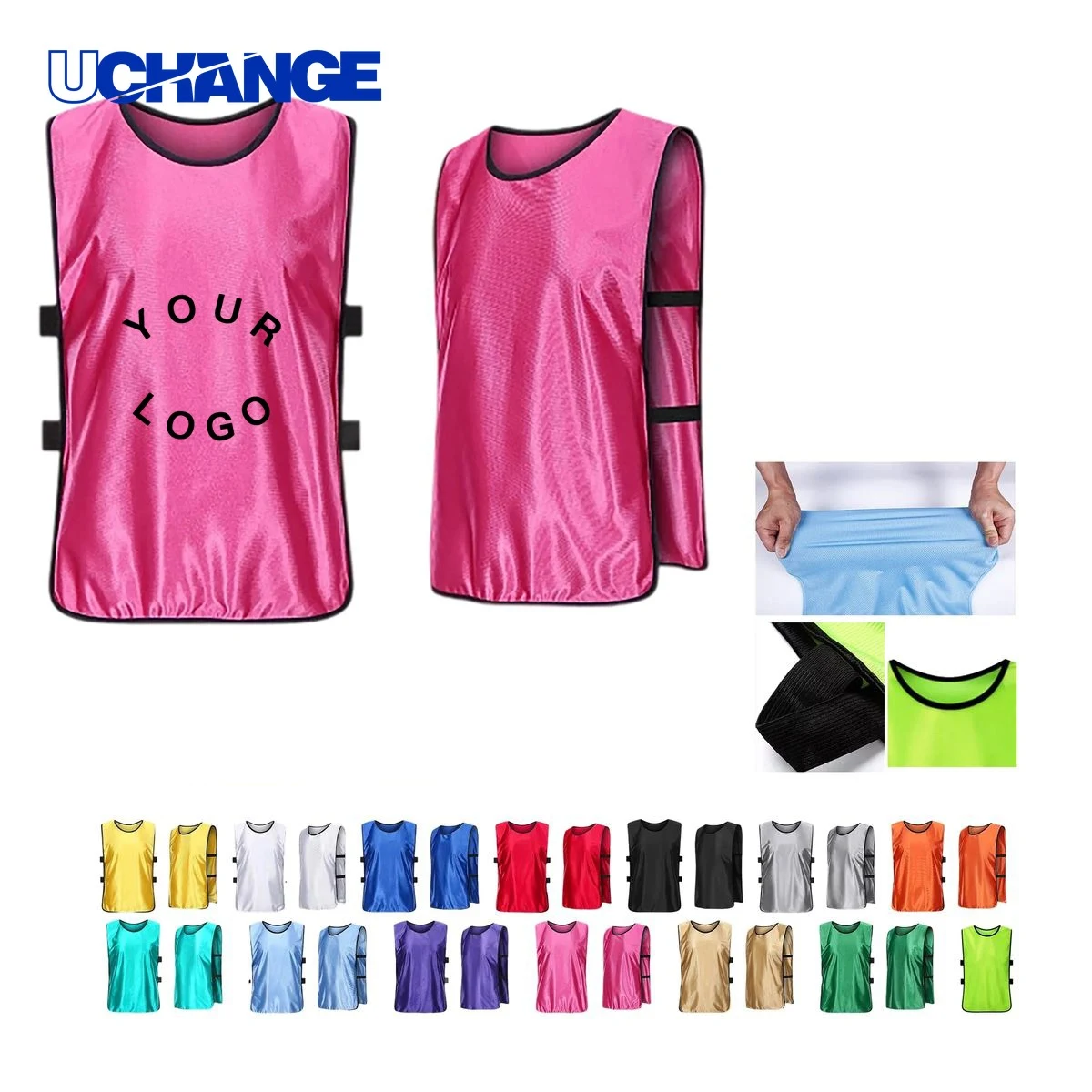 Sleeveless Workwear Vest with Open Sides for Job Sites 1