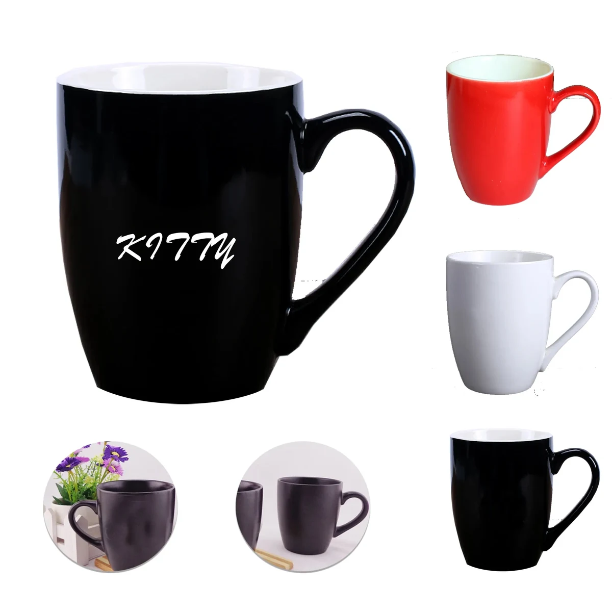 11 Oz. Bistro Ceramic Mugs 1