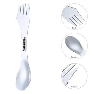 3 In 1 Stainless Steel Spork Spoon 1