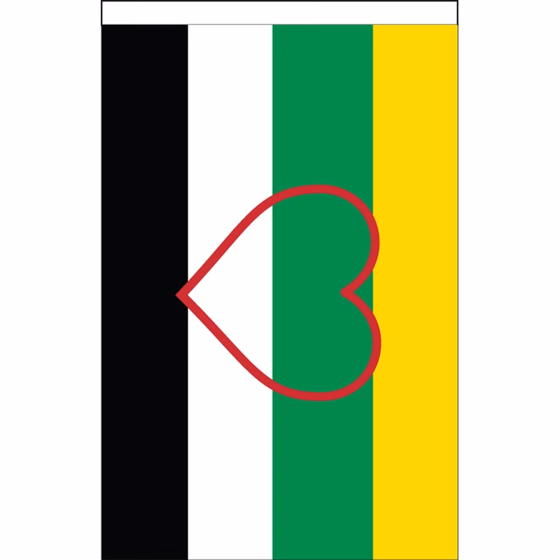 Skoliosexual Deluxe Garden Flag