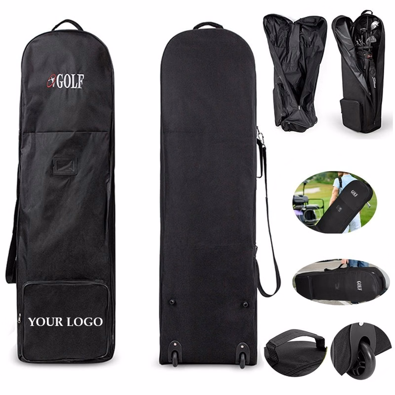 Foldable Golf Travel Plane Bags With Wheel