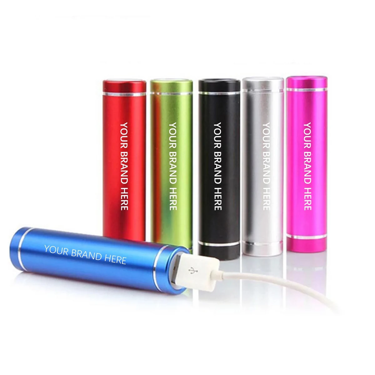 Mini Aluminum Compact Portable Charger Power Bank 1
