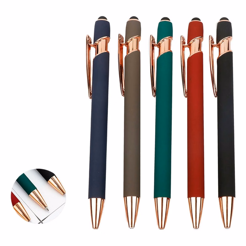 Stylus Ballpoint Pen Laser Engraved Logo