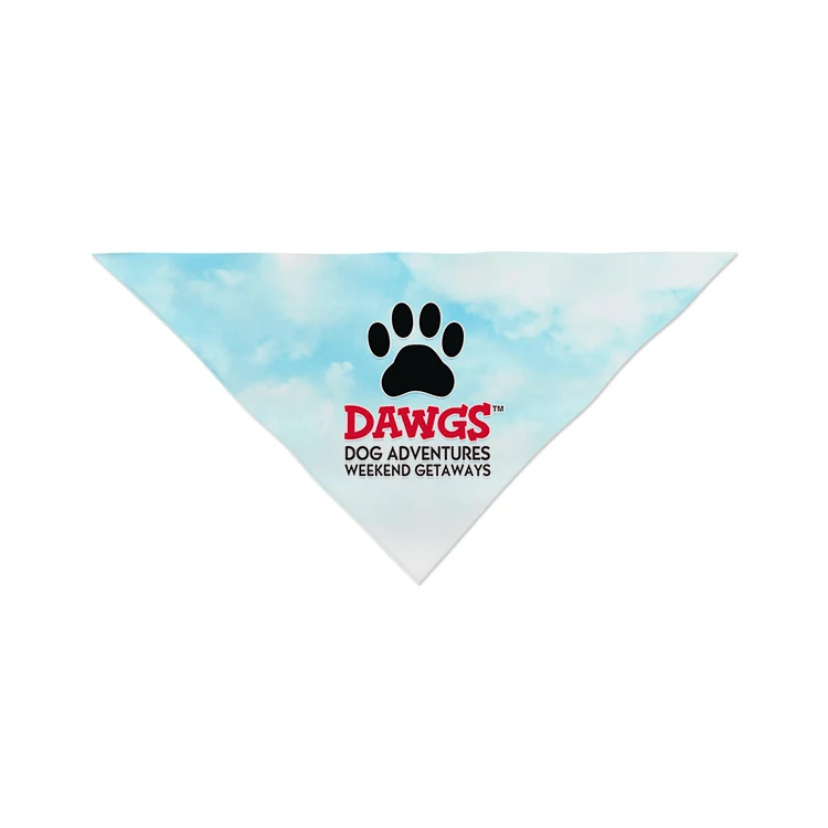 Large Full Color Custom Dog Bandanas 1