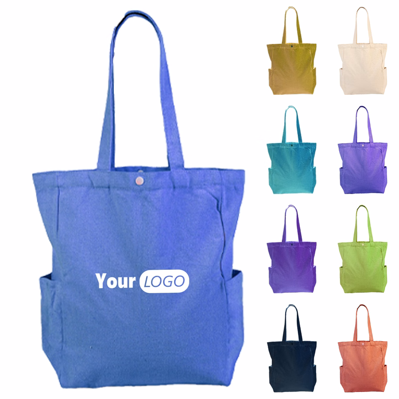 Canvas Customized Large Capacity Minimalist Shoulder Bag
