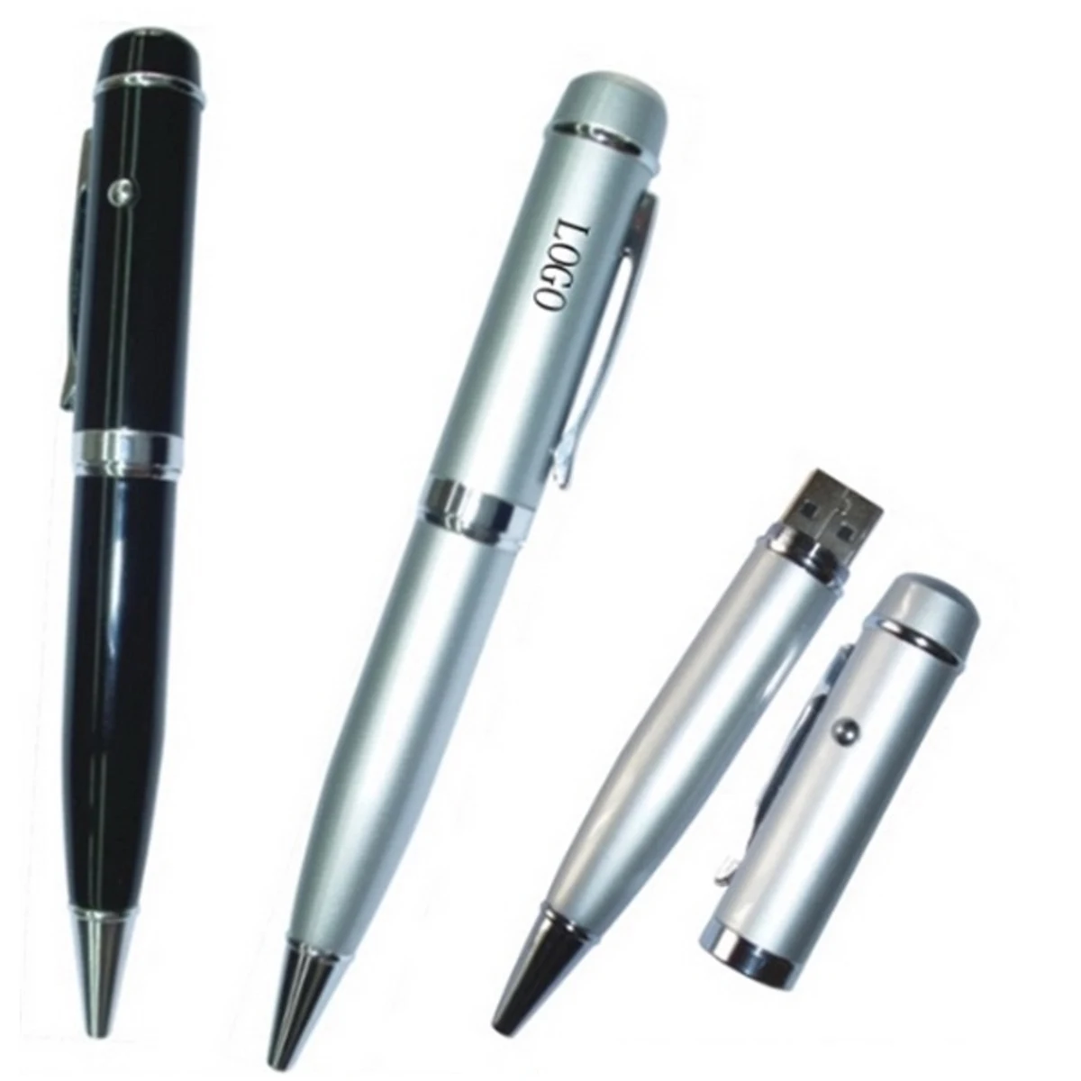 2GB USB Flash Drive Laser Pointer Ball Pen 1