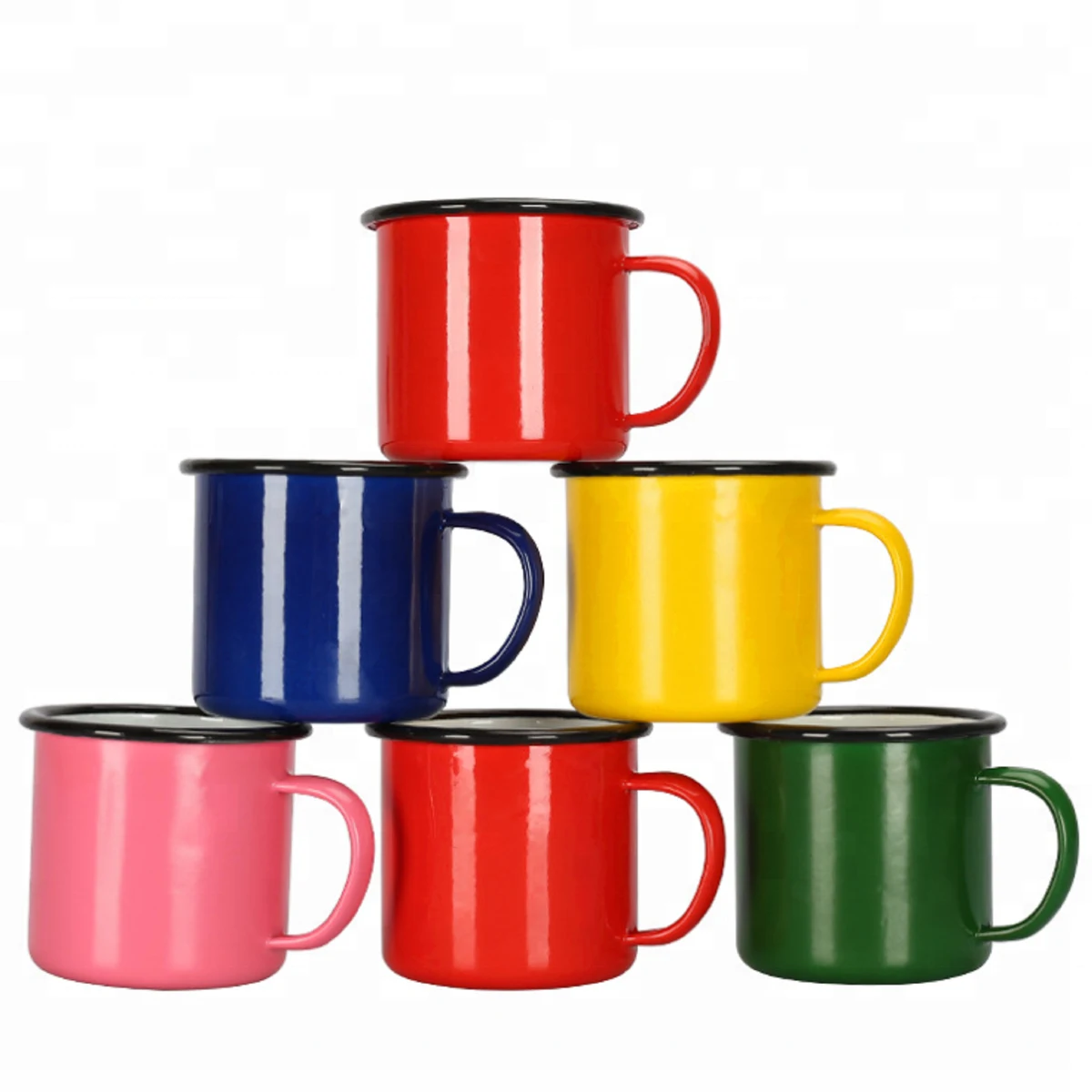 12 oz Enamel Mug with Handle 1