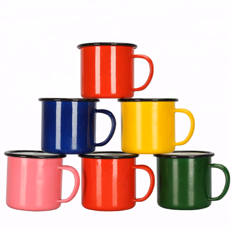 12 oz Enamel Mug with Handle