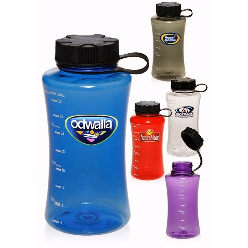 34 oz Plastic Sports Bottle