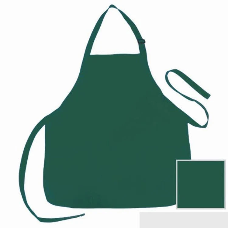 Aprons - 3 Pockets Dark Green Poly-Cotton 1