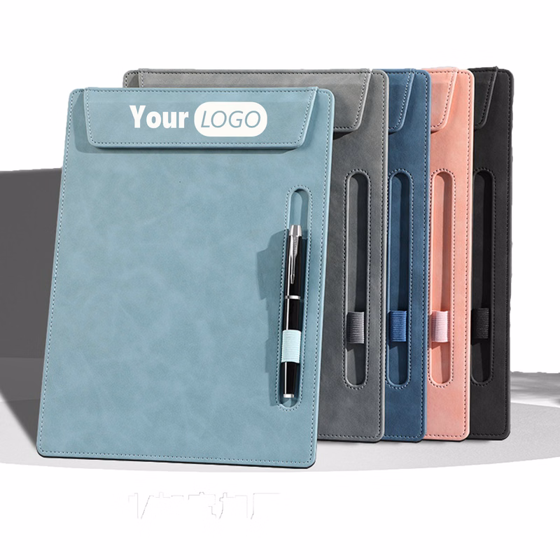 Custom Logo Leather Conference Padfolio