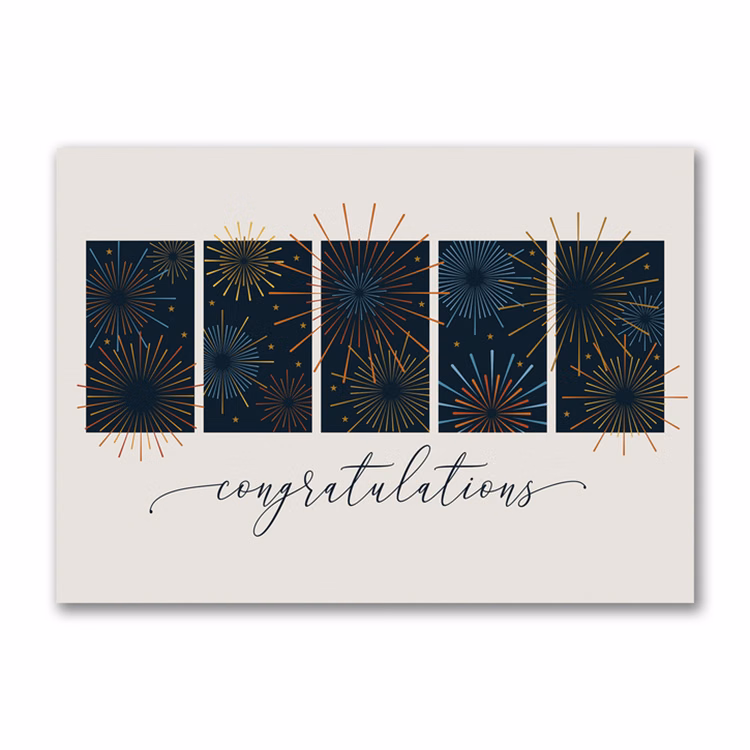 Congratulations Explosion Card