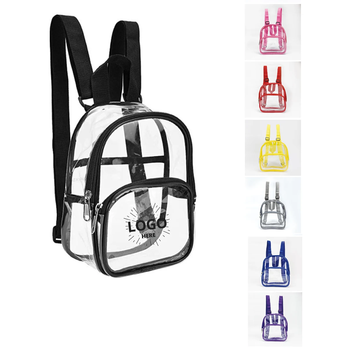 Outdoor Sports Transparent Backpack 1