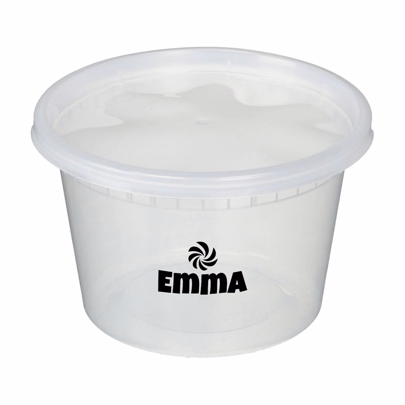 16oz Microwave Safe Plastic Disposable Food Container