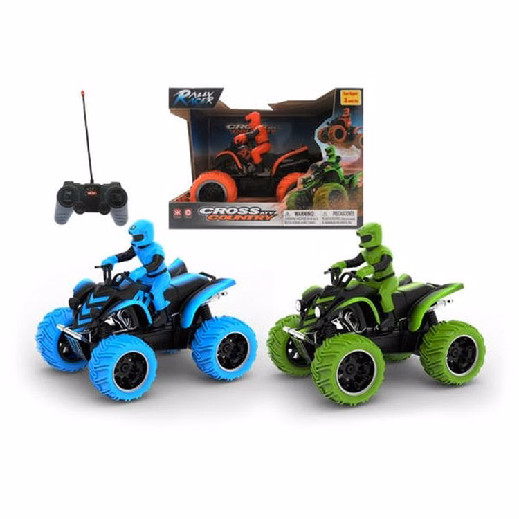 Monster ATV with Rider Toy - Remote Control 3 Colors