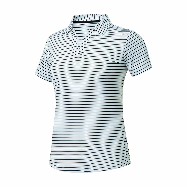 FootJoy Ladies Open Collar Stripe Shirt