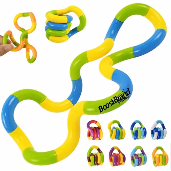 Custom Tangle Fidget Twist Toy 6.69" — Stress Relief & Sensory Engagement