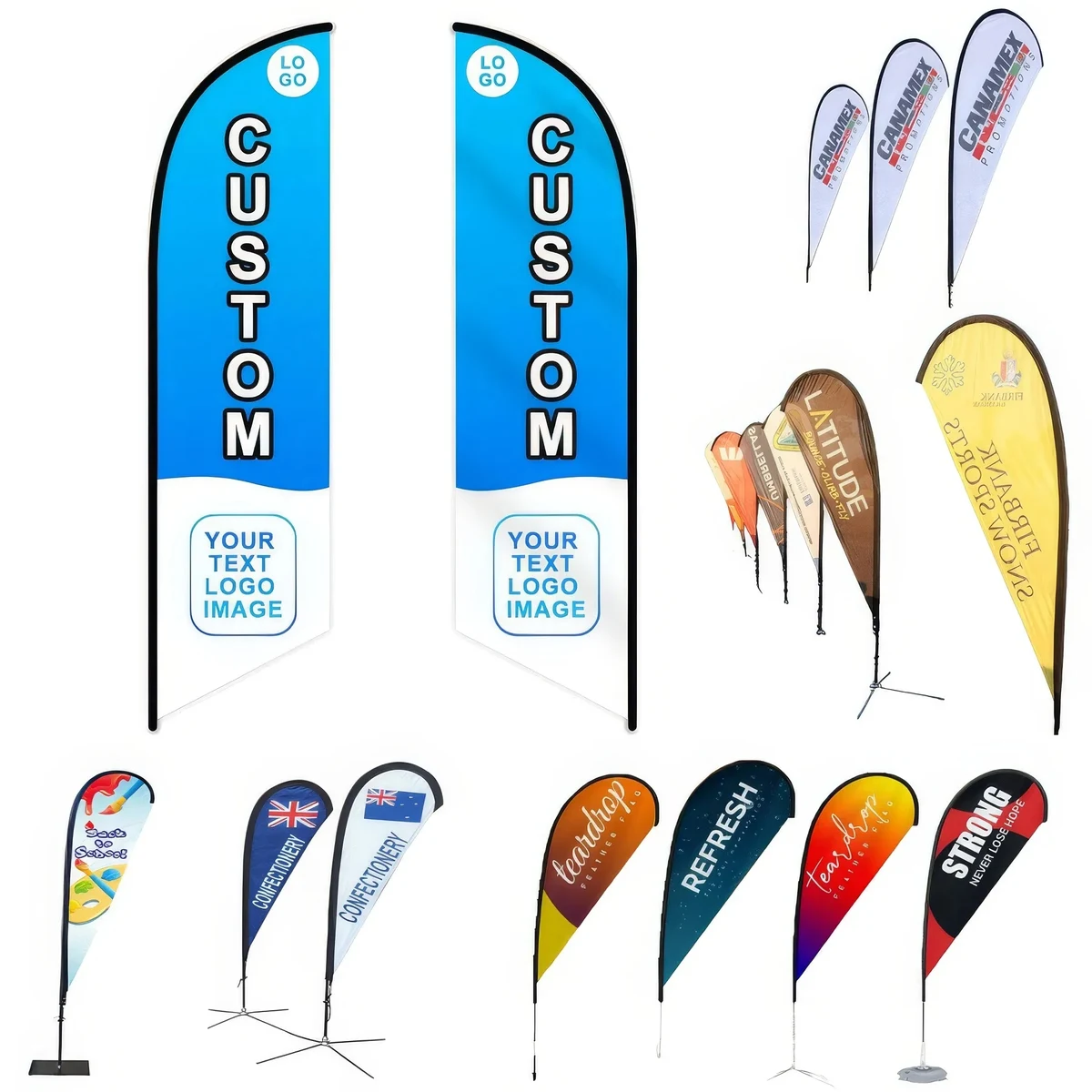 Advertising Water Blade Flag 1