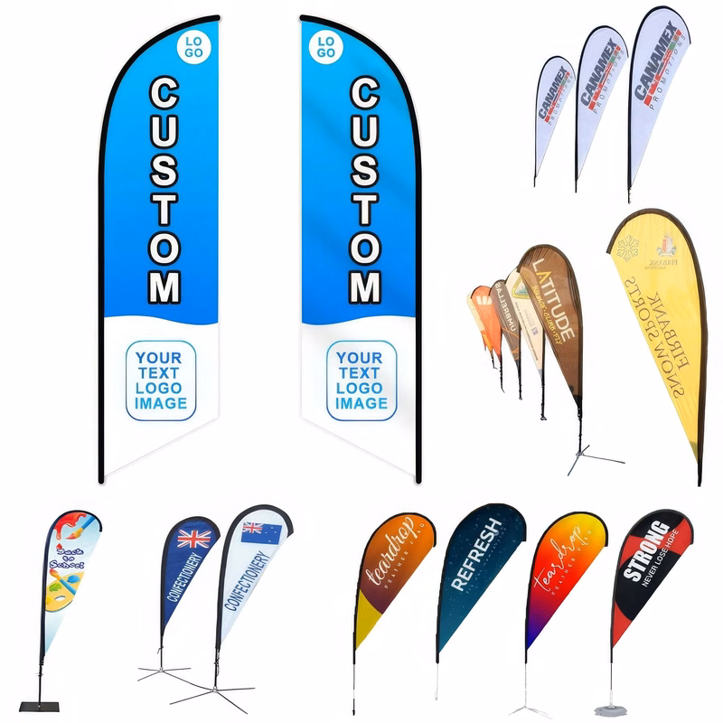 Advertising Water Blade Flag