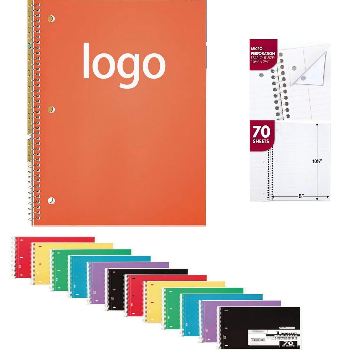 Full Color Spiral Notebook 1