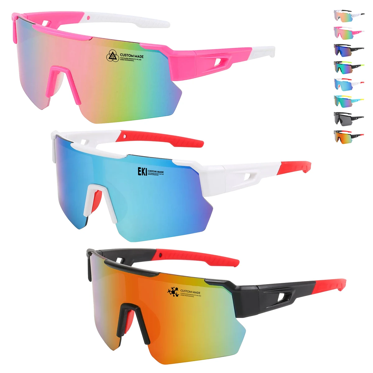 Customized Outdoor Cycling UV Protection Sunglasses 1
