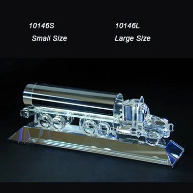 Crystal Oil Truck with Crystal Base, Small 1