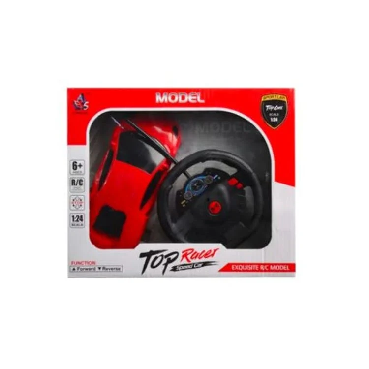 Remote Control Red Sports Cars - Steering Wheel Remote Ages 6+ 1