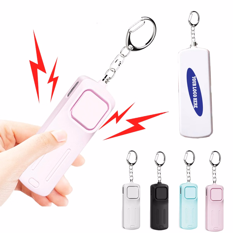 USB Recharge Personal Safety Keychain Alarm for Women