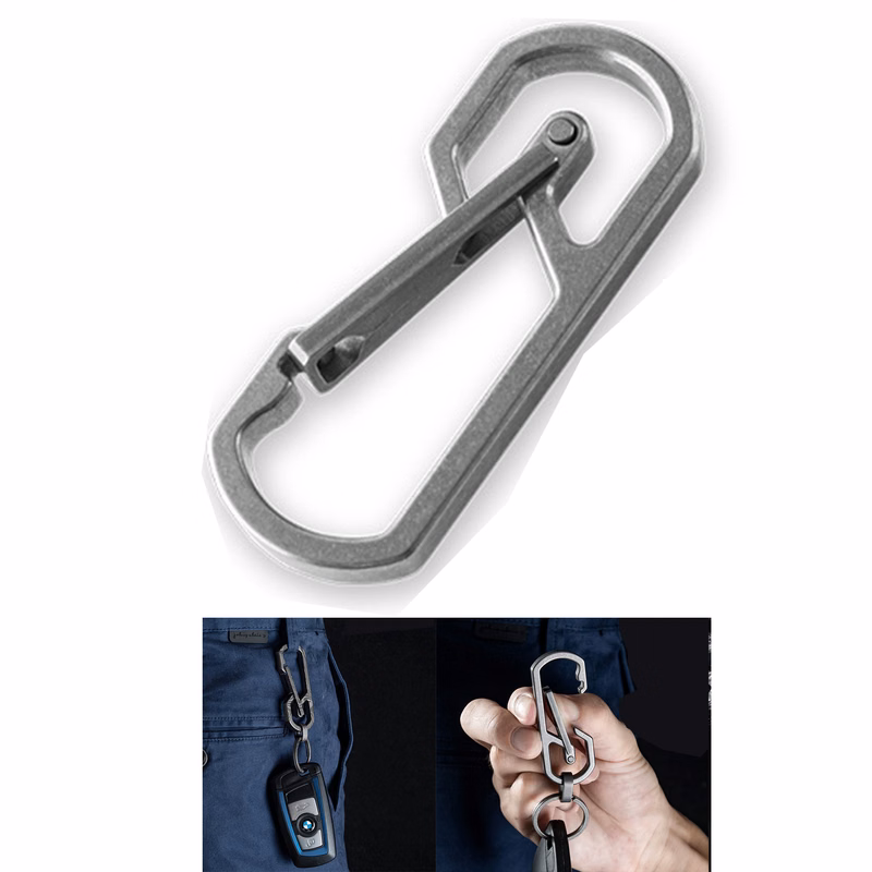 Carabiner Keychain Clip