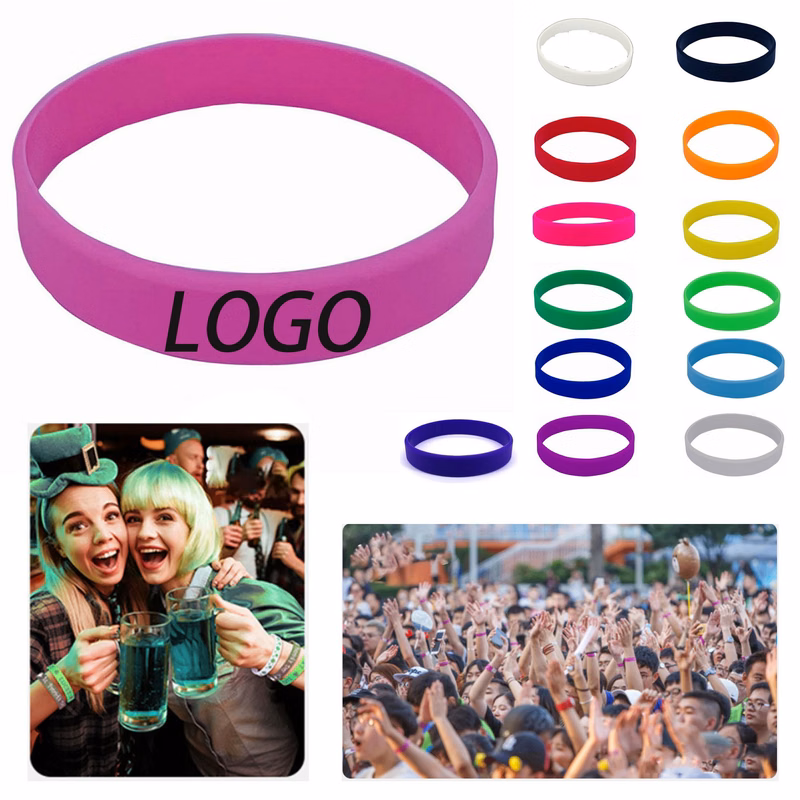 Screen Printed Silicone Bracelet
