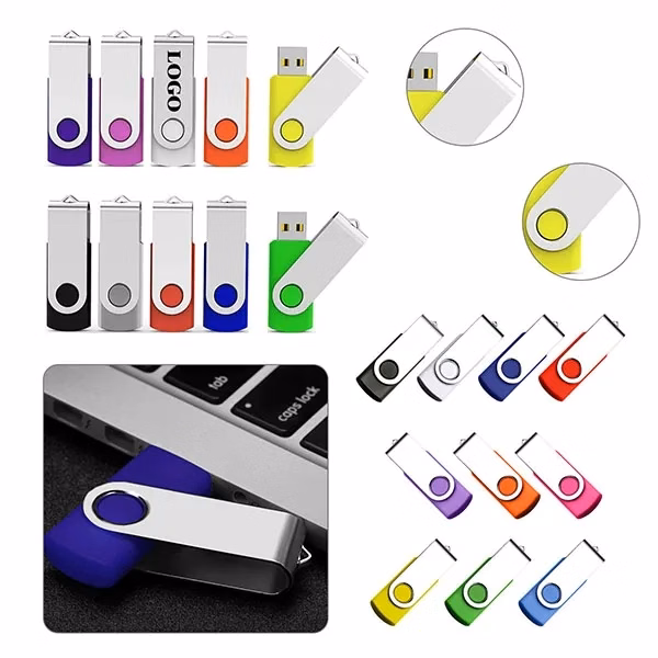 4 GB USB 3.0 Swivel Flash Drive