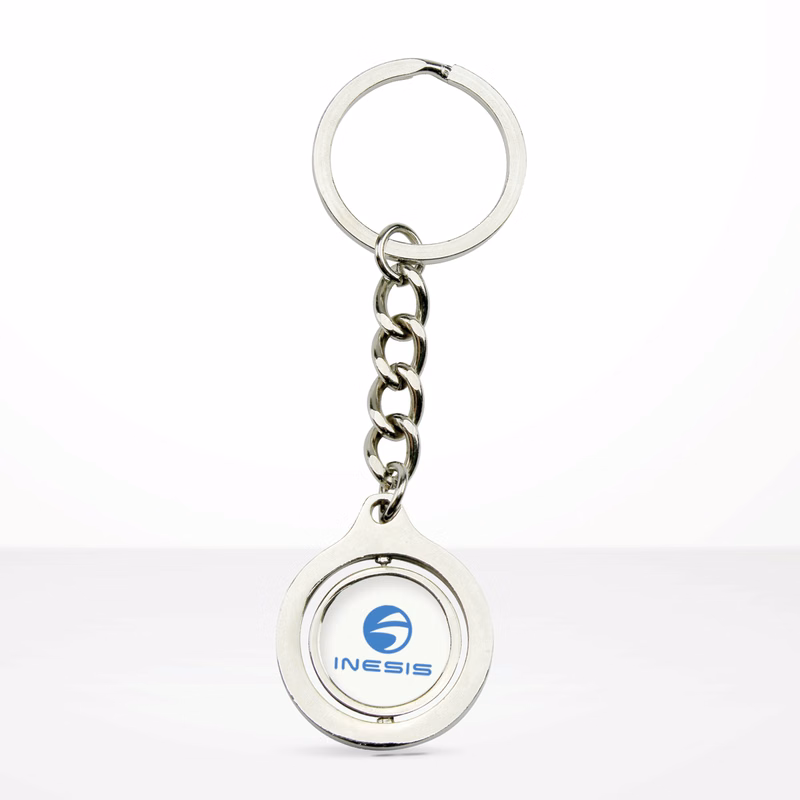 Stock Circle Dynamic Keychain (5-Day Production)