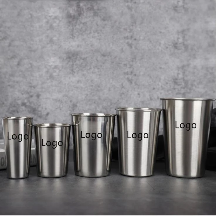 6 oz Stainless Steel Pint Cup 1