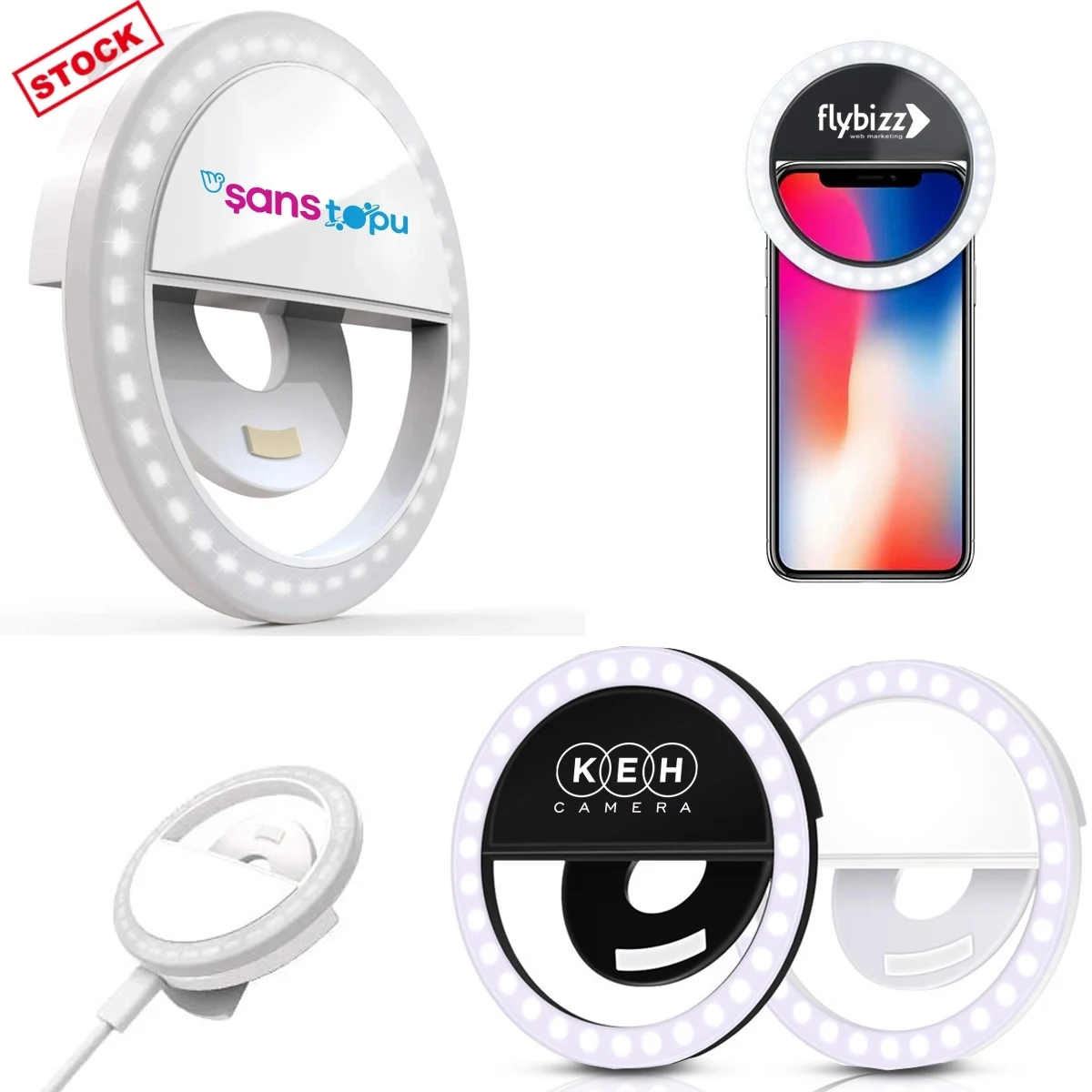 In Stock Online Meeting Adjustable Ring Light 1
