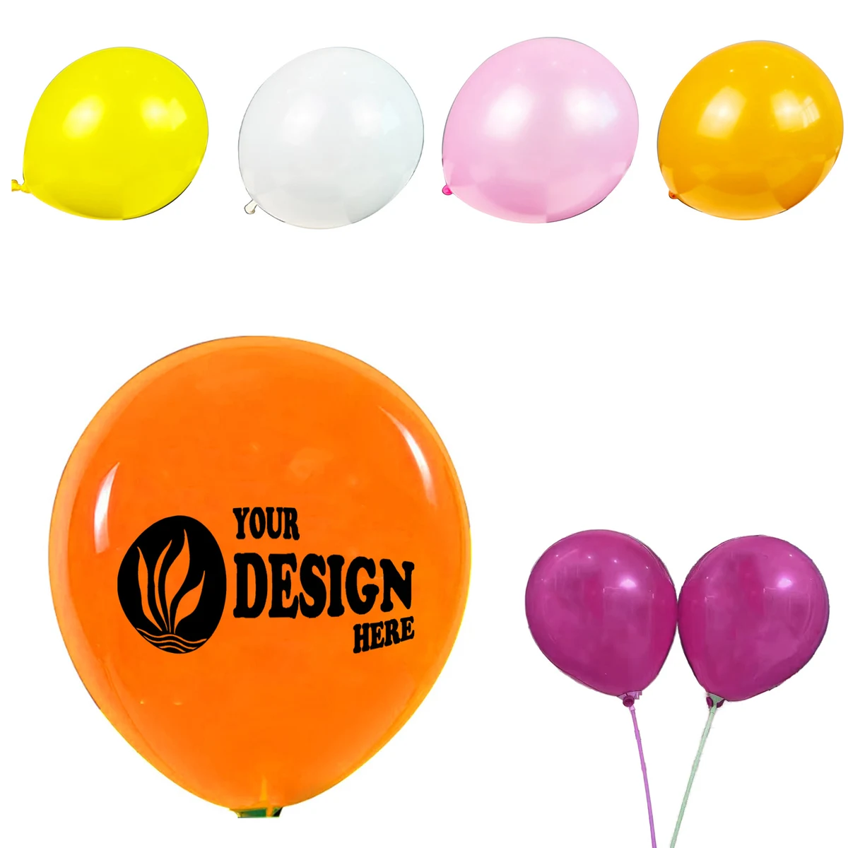 Custom 12" Color Balloon 1