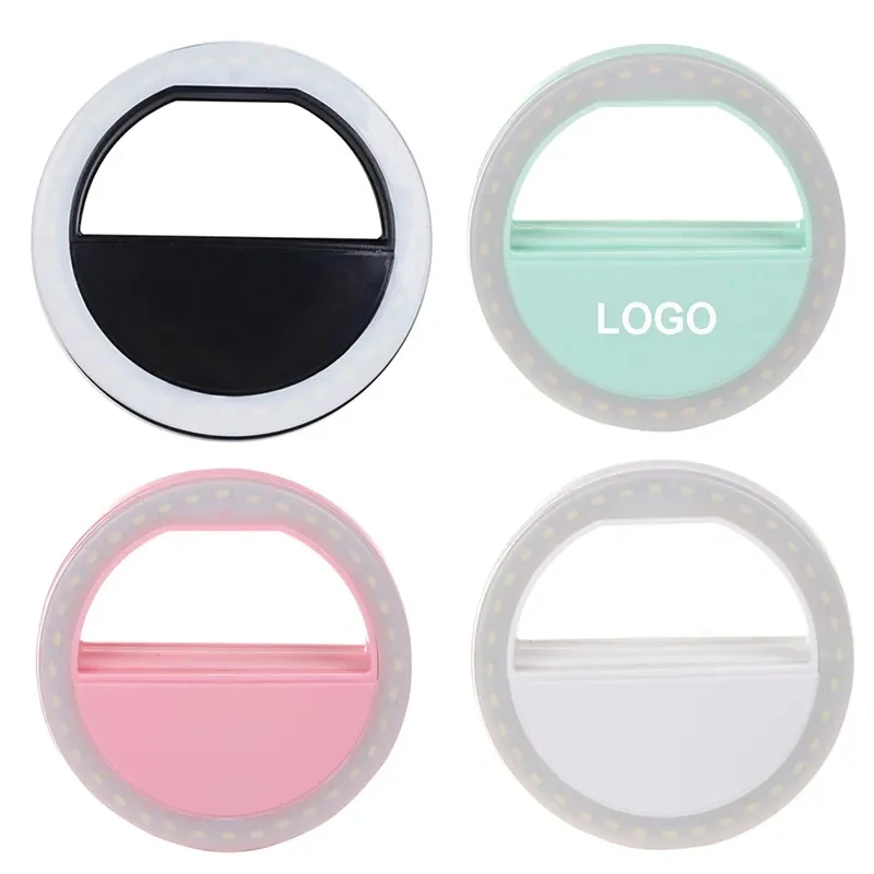 USB Chargeable Selfie Cell Phone Light Ring 1