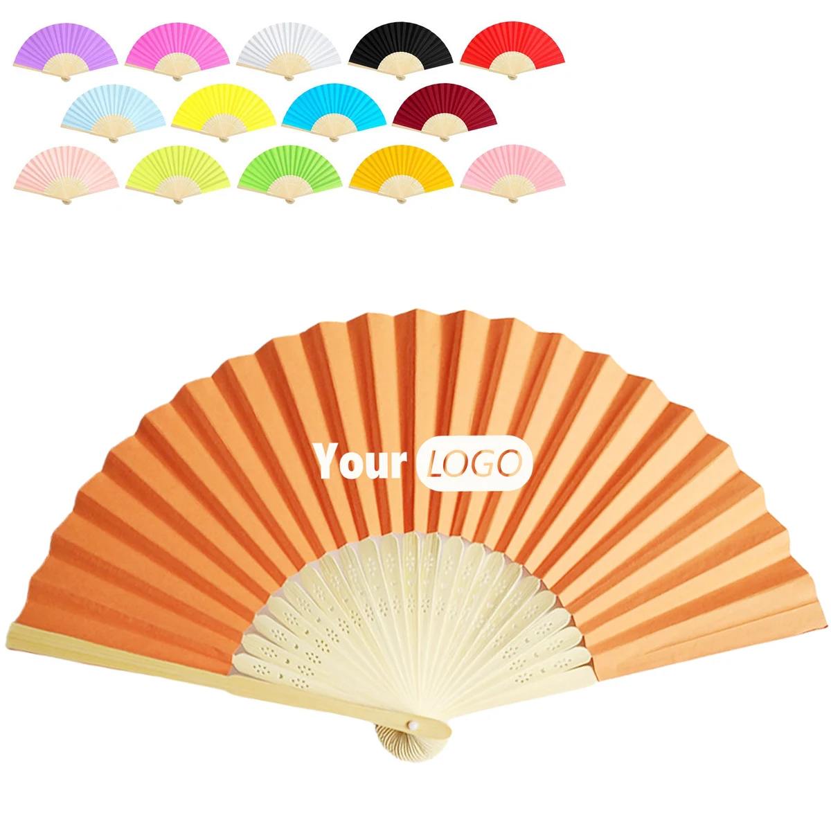 Premium Paper Folding Fan 1