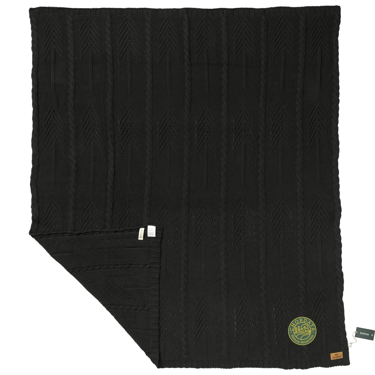 tentree Organic Cotton Cable Blanket 1
